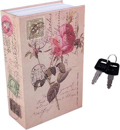 Eboxer Diccionario de combinación de contenedores ocultos, caja de seguridad en forma de libro, casillero de dinero, caja de seguridad de joyería