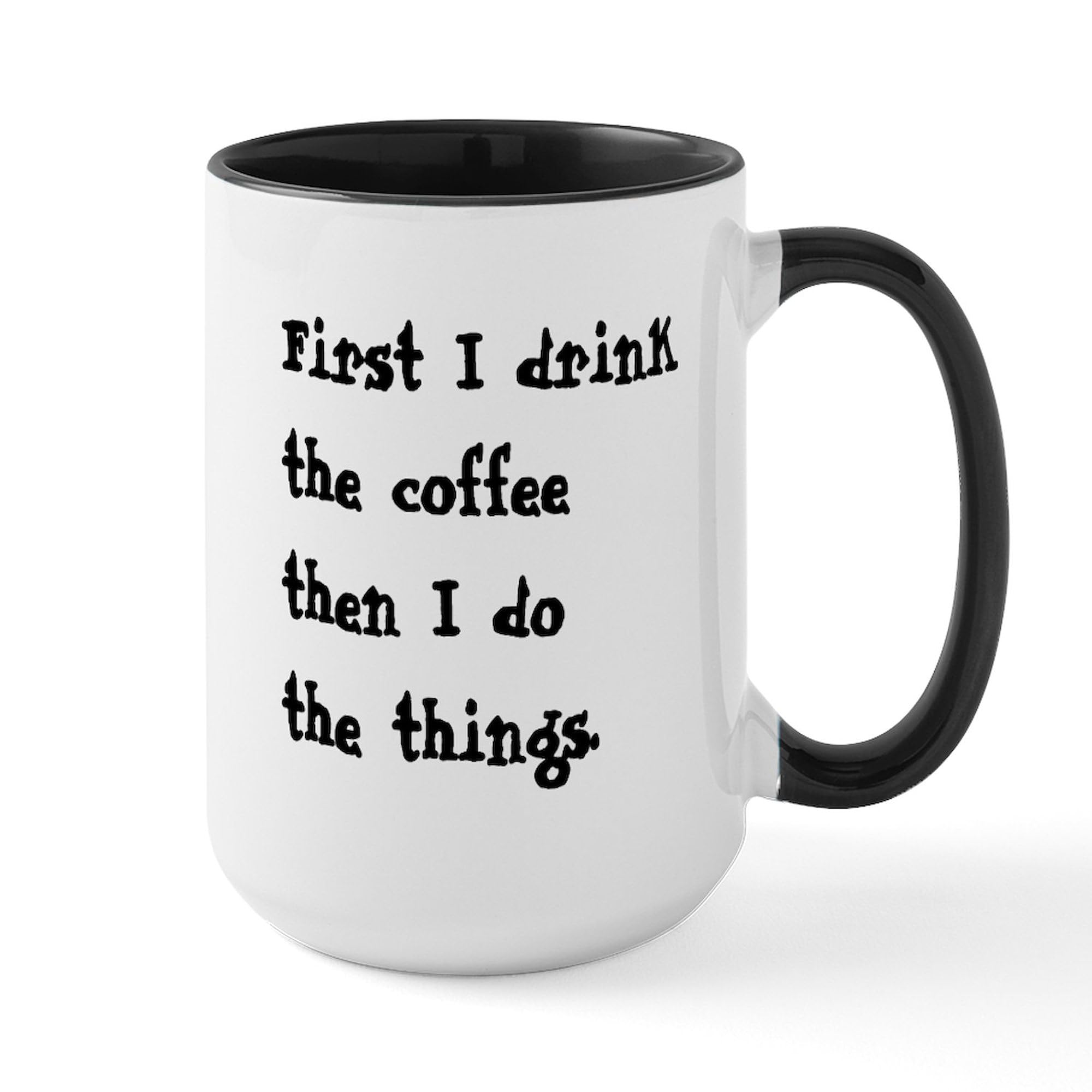 18oz coffee mug Navy 18oz Coffee Mug main image 1