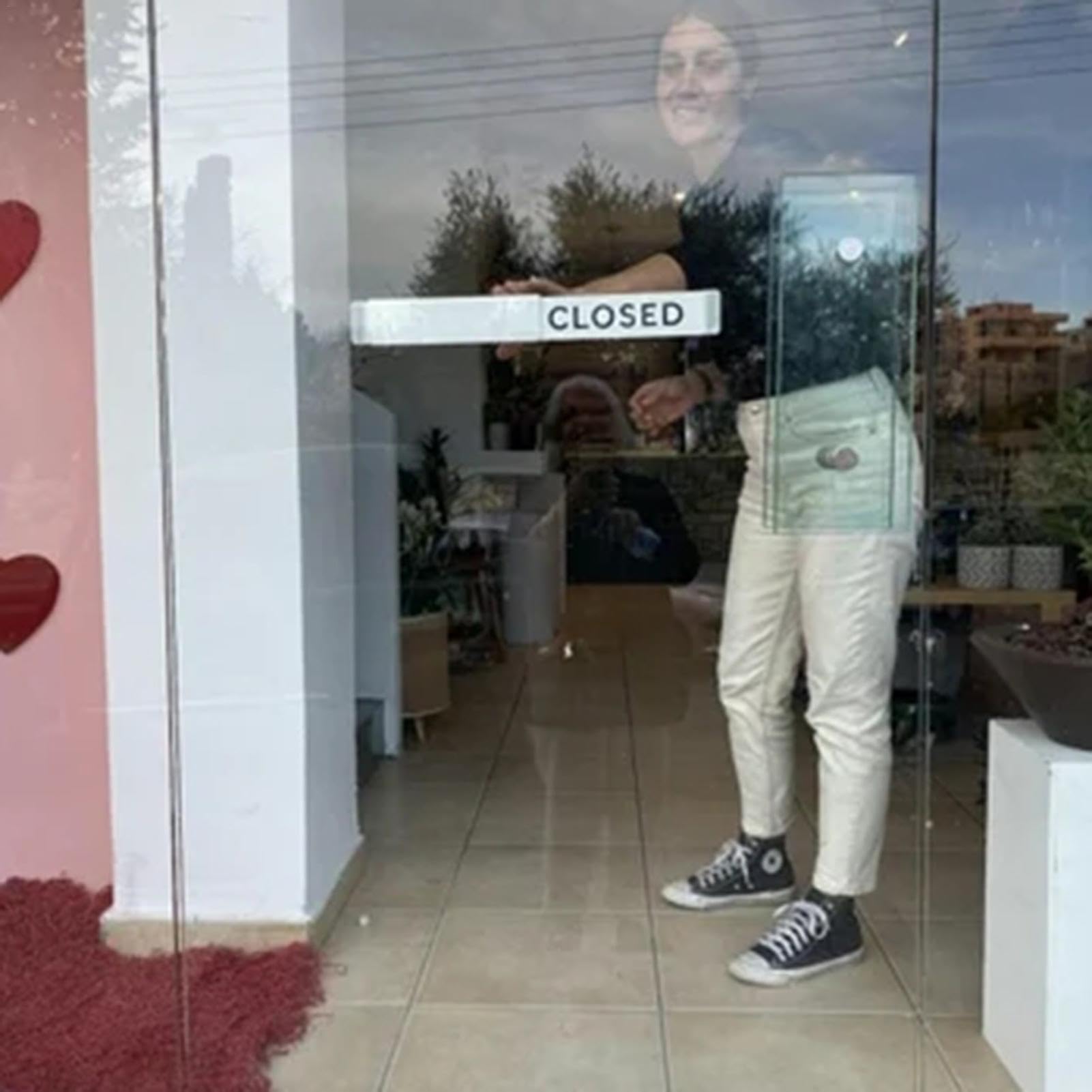 Segnale scorrevole per porta, con scritta in lingua inglese "Open Close Slider", per la privacy, con testo trasparente, facile da usare, per una comunicazione