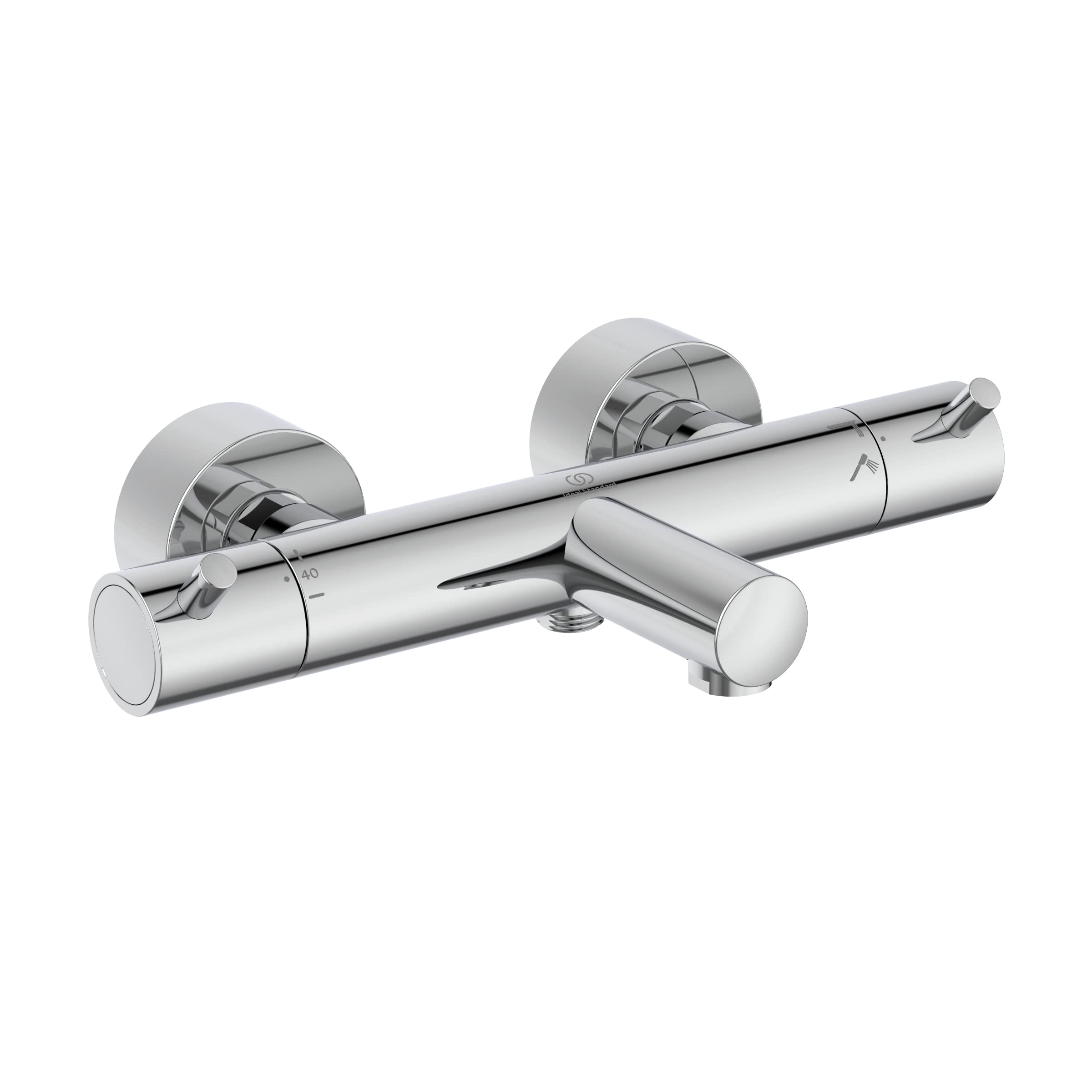 Mitigeur Ceratherm T125 Ideal Standard pour régler la température précisément et économiser l'eau