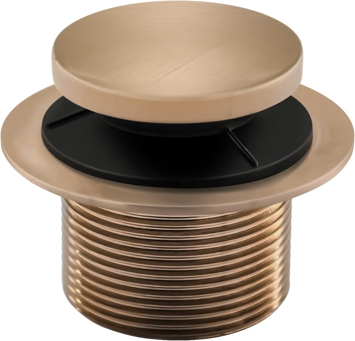 RP31558CZ Replacement Tub Drian, Toe Operated Stopper Assembly for RP693,Champagne Bronze