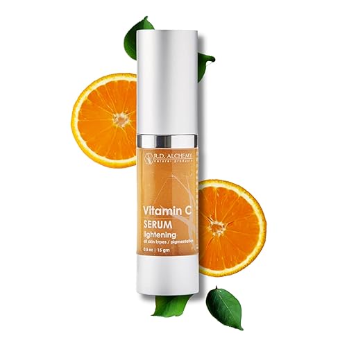 RD ALCHEMY - Suero natural de vitamina C - Mejora el tono y la textura de la piel y ayuda a desvanecer las manchas de la edad, el melasma y las