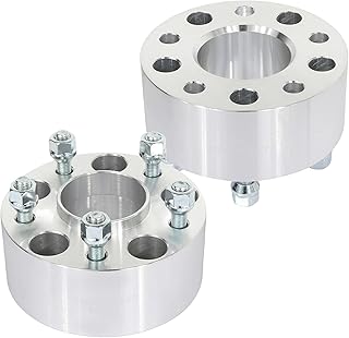 SCITOO 2X 2.5 inch Wheel Spacers adapters Hubcentric 5 Lug 5x4.75 to 5x4.75 12x1.5 Studs 70.5mm for Camaro for Special