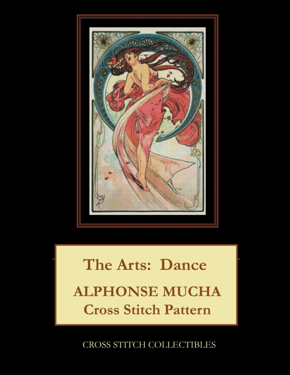 The Arts: Dance: Alphonse Mucha Cross Stitch Pattern