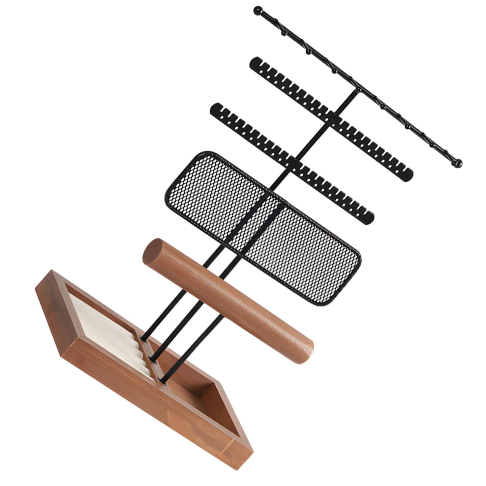 Organisateur bijoux compact multicouche pour sublimer votre coiffeuse