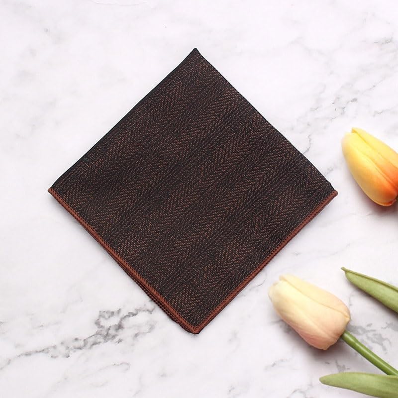 Men's Formal Business Wedding Suit Pocket Square Striped Casual Handkerchief Party Pocket Towel