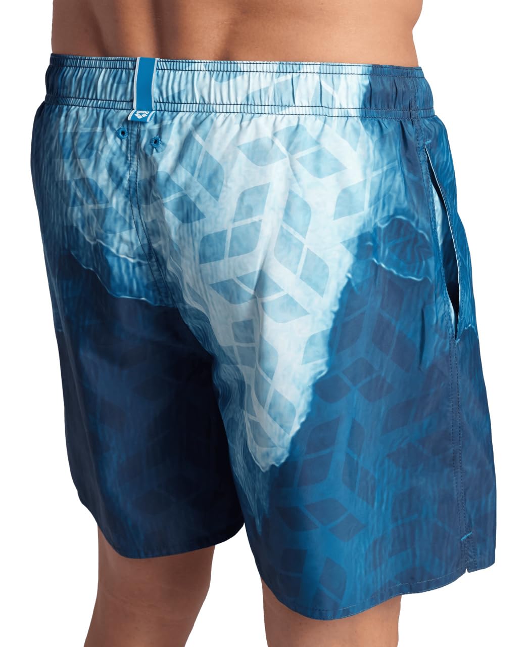 Arena Men's Arena Water Prints Beach Boxer Pantaloncino da Spiaggia Uomo (Pacco da 1)