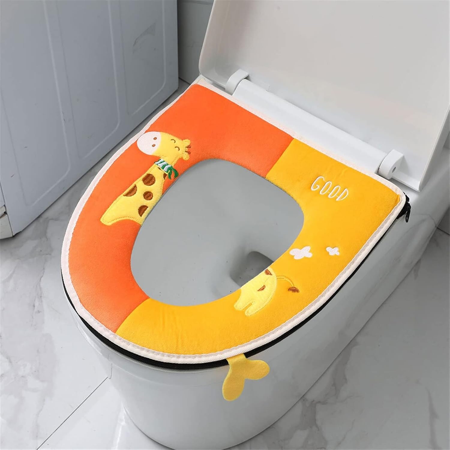 Winter Warm Soft Washable Toilet Cover Pad Set for Home Decor Closestool Mat Seat Case Toilet Cover Toilet seat