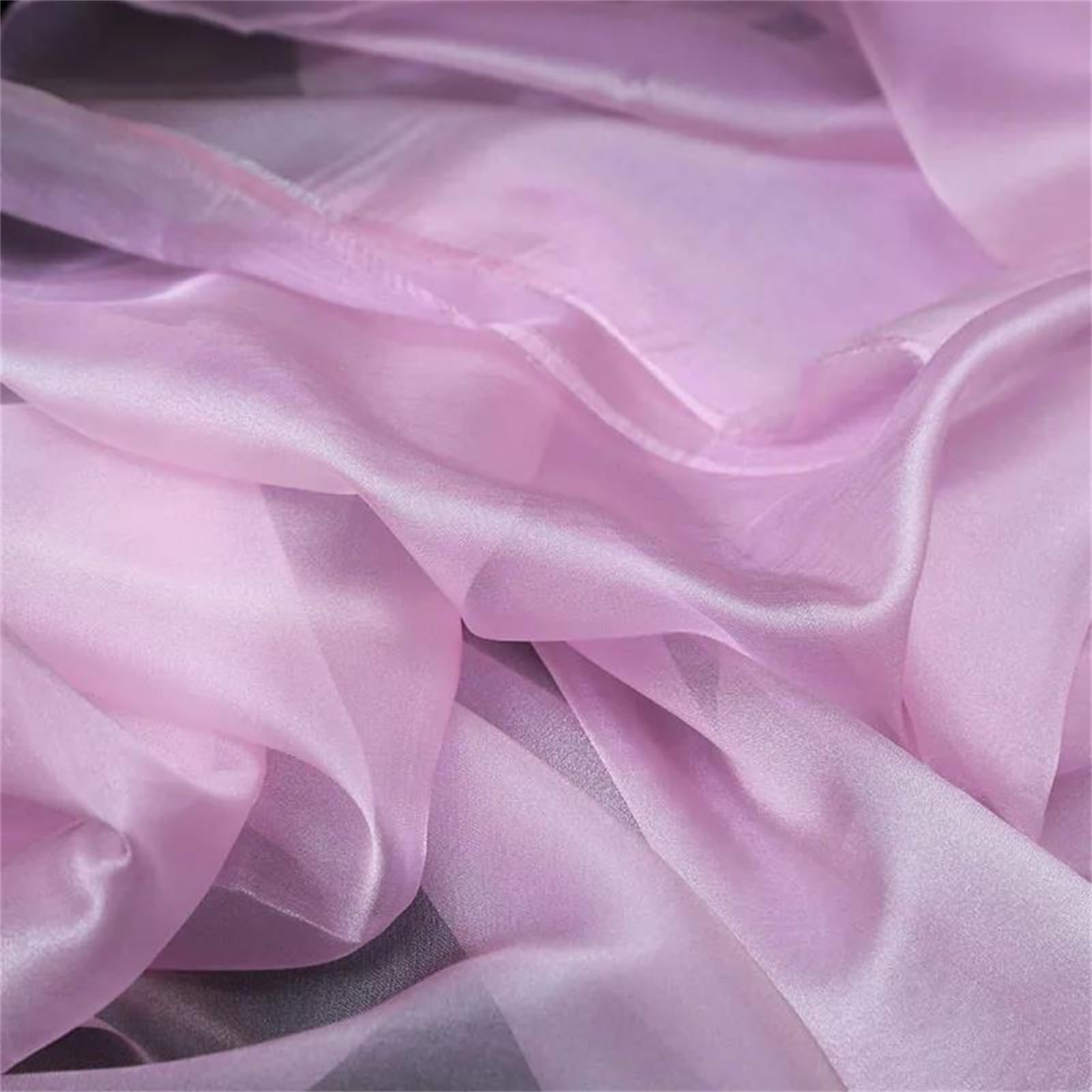 Organza Fabric, Organza Fabric 1.5 Meter Multicolor Multiple Sizes for Sewing(Pnnrk,M3)