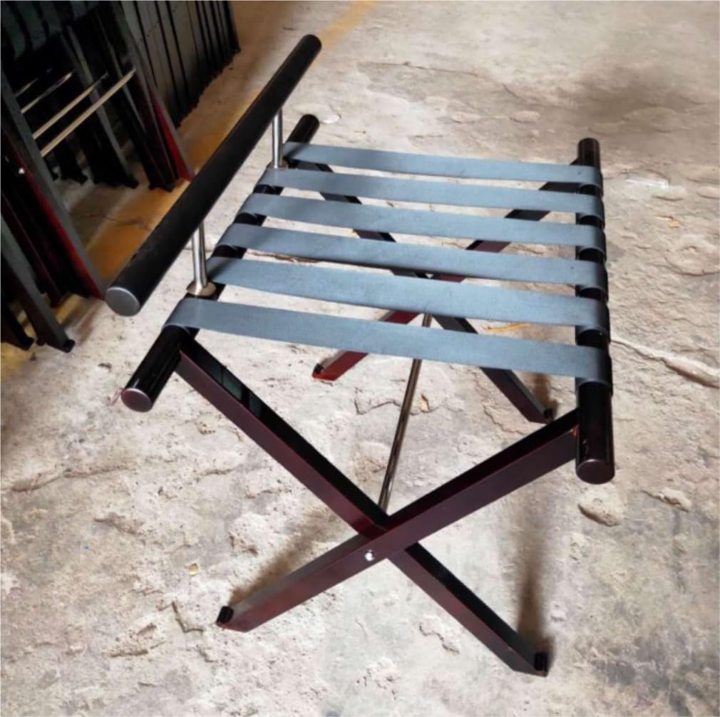 Foldable Suitcase Stand Foldable Storage Rack Household Suitcase Solid Wood Hotel Luggage Guest Room Folding for Guest Room