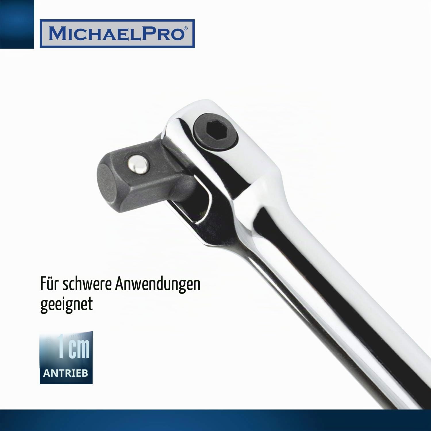 MichaelPro MP007001 3/8 Zoll Drive Flex Hand/Breaker Bar für extra Drehmoment