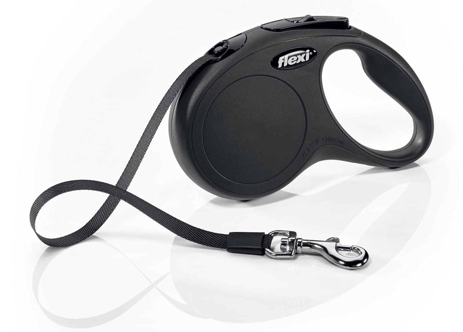 FLEXINew Classic Leash - Black - S - 16 ft