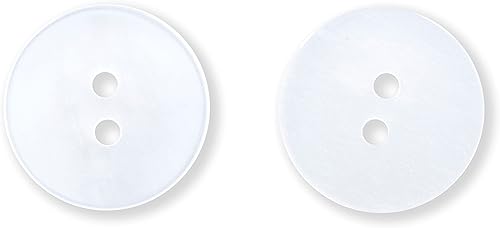 Miniatura 3 de Dritz Perla blanca 0669in 15 botones de cintura cuenta