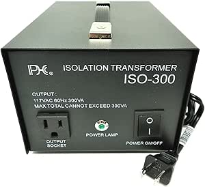 PHc ISO-300 300 Watts AC Isolation Transformer with Pass-Through Grounding