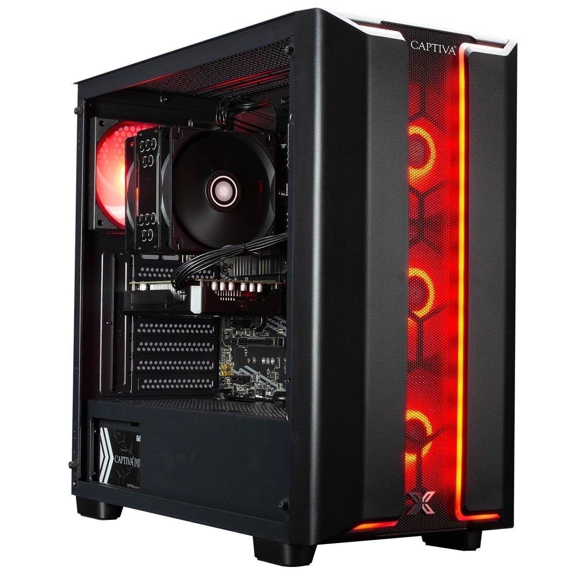 CAPTIVA PC Advanced Gaming R94-117 (Ryzen 7 7800X3D/RTX5060 Ti 16GB GDDR7/SSD 2TB/32GB/WLAN/Windows 11 Home 64-bit) (94117)