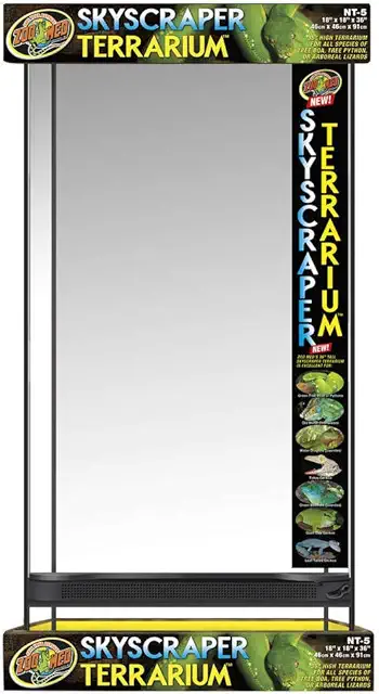 Zoo Med Skyskraper Terrarium 18x36 - 36x18x18 Reptile Habitat