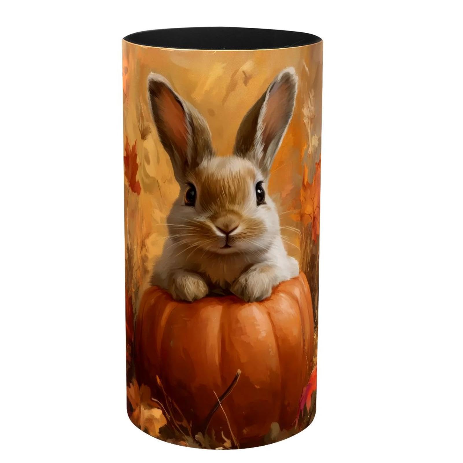 Boîte à musique citrouille d'automne, porte-pinceaux pour votre coiffeuse