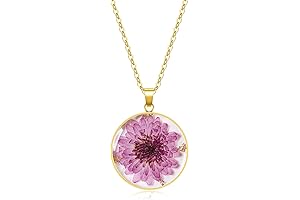 November Chrysanthemum Month Necklace: Celebrate Your Majesty