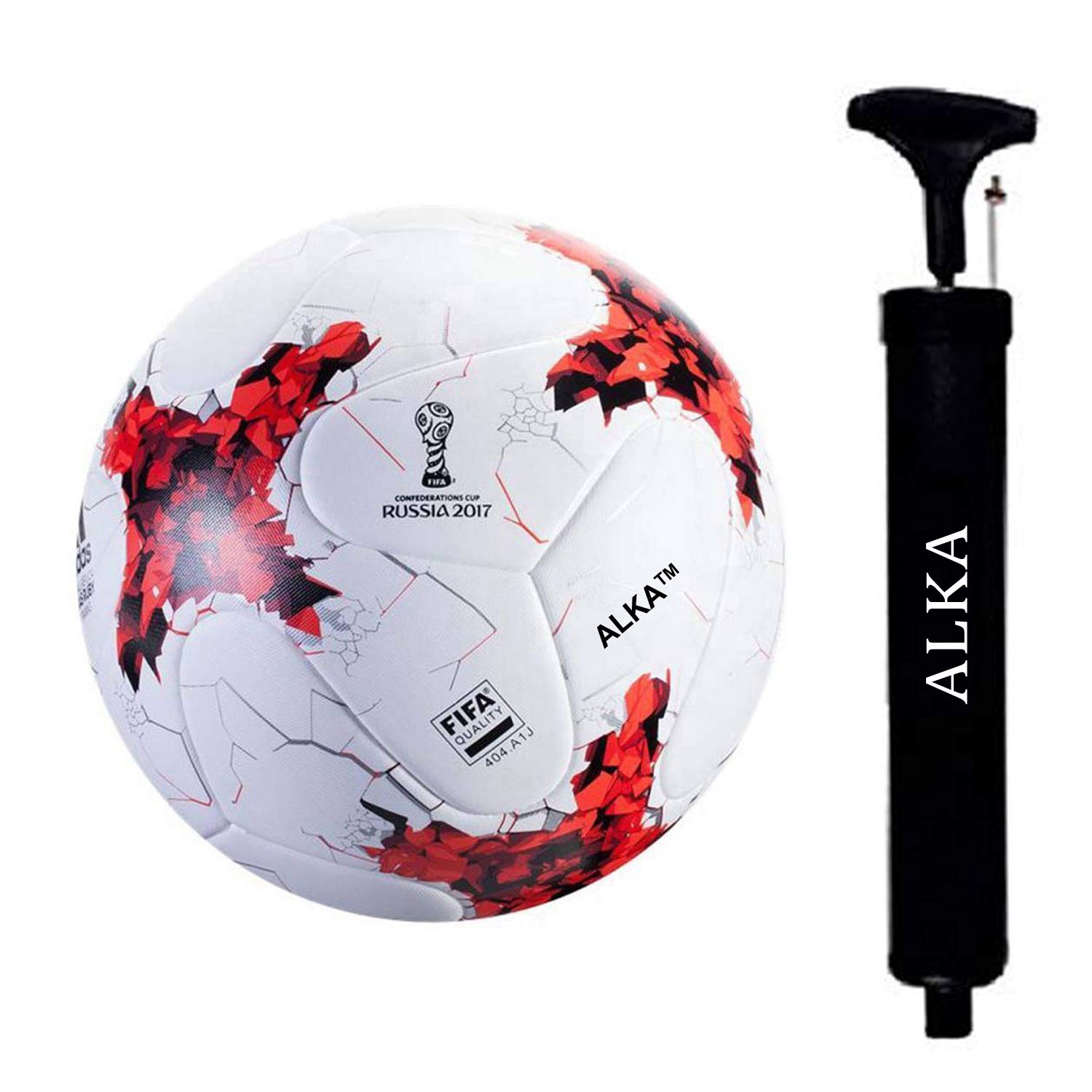ALKA Combo PVC Football , Size 5 with Pump (Multicolor) (B0765V65Z7) Amazon Price History, Amazon Price Tracker