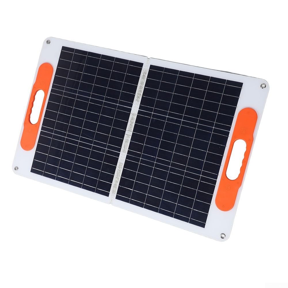 Cargador solar portátil de 80 W para viaje de autocaravana