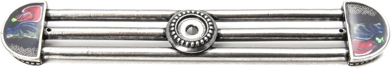 Carpe Diem Hardware 757-9 Hardware 757-9 Villa Nova Cascate Escutcheon Chalice Escutcheon with Cold Glaze, Large