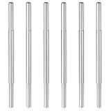 JJUNW 6Pcs Golf Club Extension Steel Shaft, for Iron Wooden Golf Repair and Replacement of Equipment Parts
