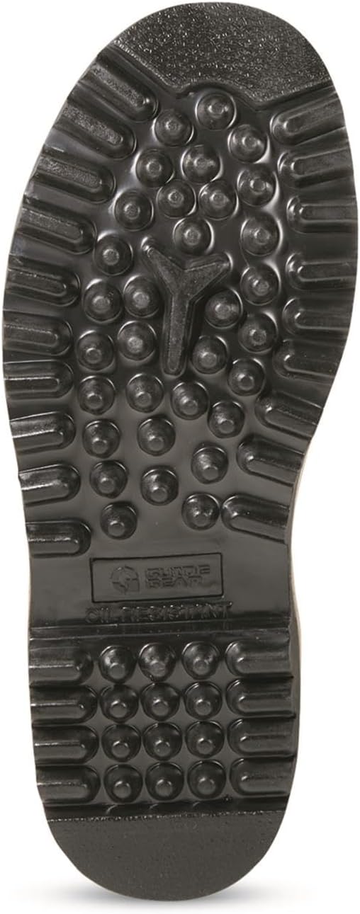 Guide Gear Men's 2.0 Waterproof Lace-To-Toe Hunting Boots, Leather, Rubber Sole Shoes
