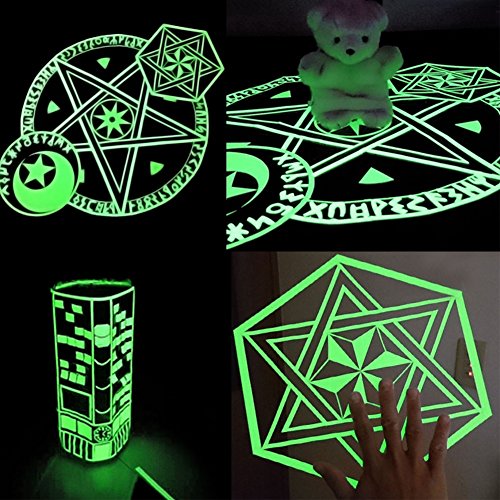 Delaman brillante nastro adesivo Segnaletico Glow