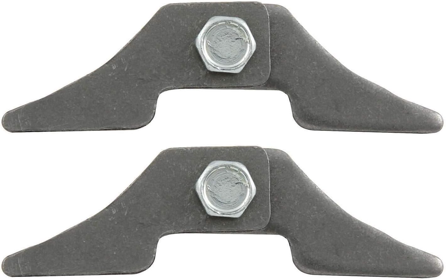 Allstar ALL60039 0.085" Thick - 3/4" Tall x 2-1/2" Long Header Tab Kit - Pair