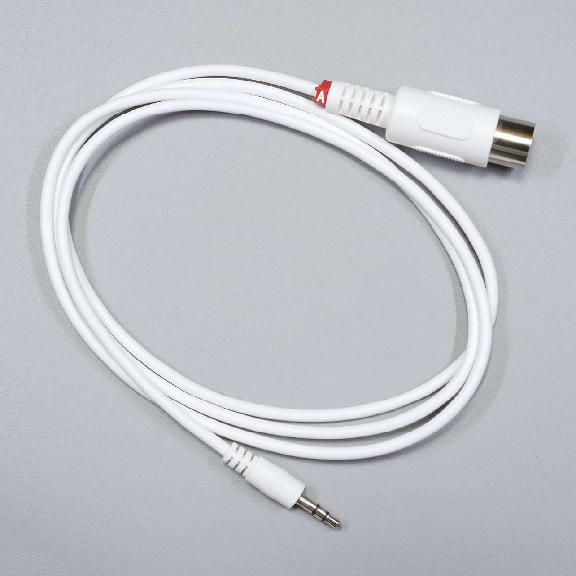 Amazon.co.jp: TRS MIDI【Type A】変換ケーブル 1.2m 白 オス-オス