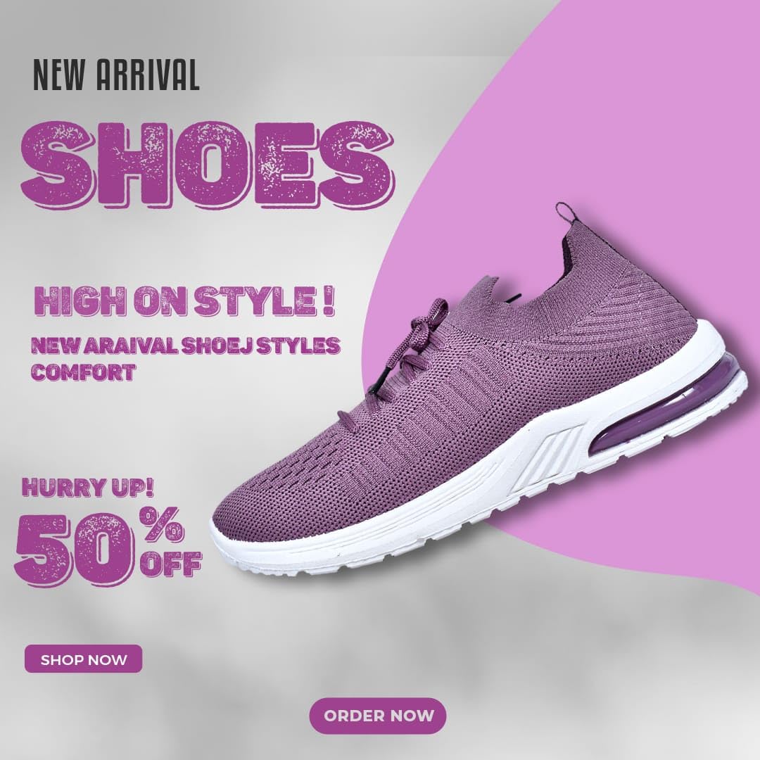 COMFERT Kart Doctor Walk Women's Sneakers - Comfortable & Lightweight Casual Running Shoes | Sports & Outdoor Gym Sneakers for Women Breathable Mesh Upper Sneakers 4 61EE4aGh5CL. SL1080