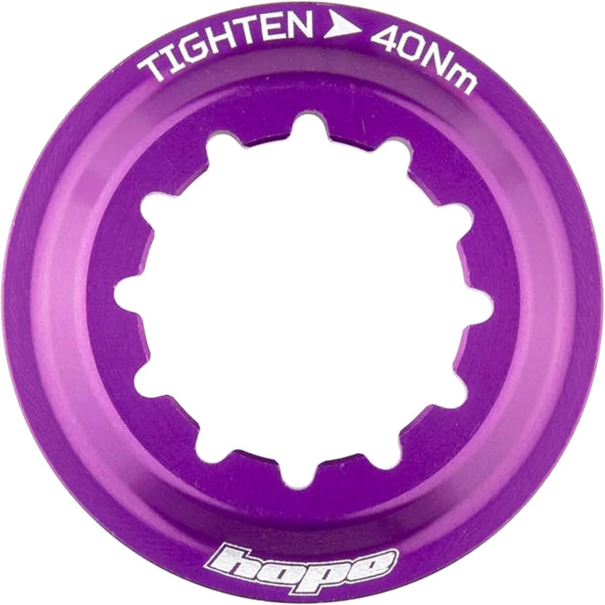 Hope Centre Lock Disc Brake Rotor Lockring - Purple