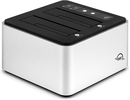 OWC Drive Dock Solución de bahía de unidad dual USB-C, USB 3.1 Gen 2, para Mac y PC, (OWCTCDRVDCK)