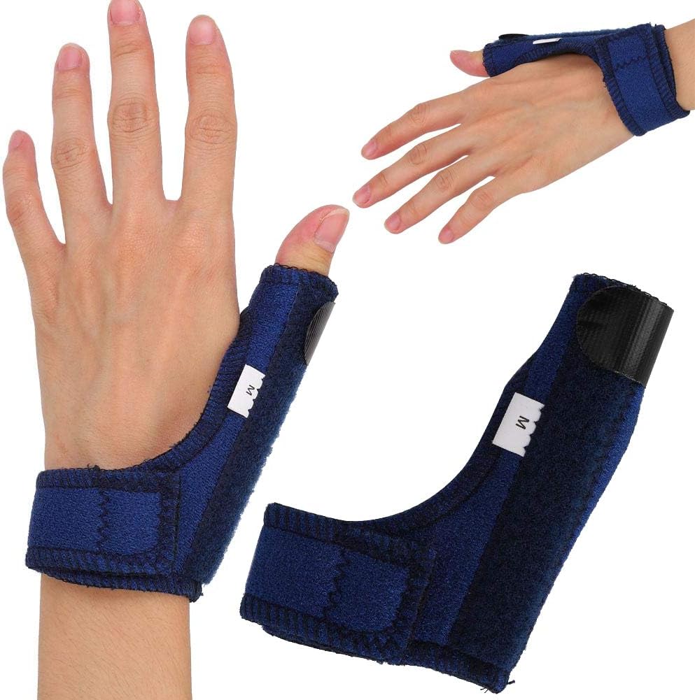 Artritis Férula para pulgar, soporte de apoyo Dolor Esguinces Esguinces Artritis Disparador del túnel carpiano Inmovilizador de pulgar Correa para la muñeca Izquierda Derecha Férula(M)