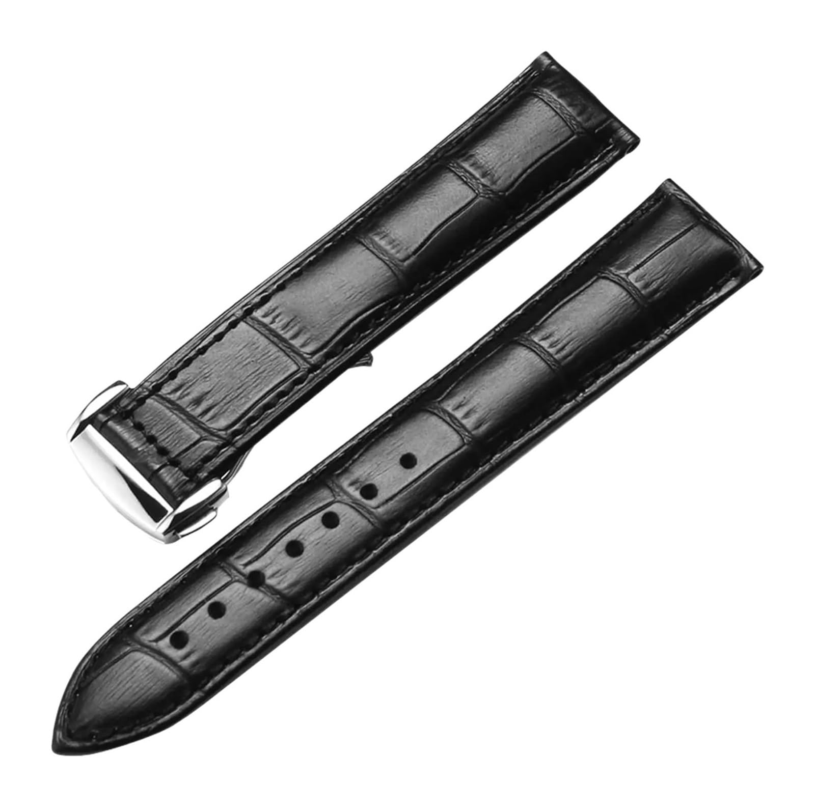 Bracelet de montre cuir 20mm pour remplacer une boucle ardillon usée - 4