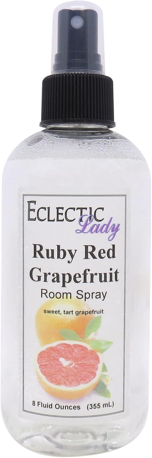 Ruby Red Grapefruit Room Spray (Double Strength), 16 Ounces, No Artificial Colors, Parabens, or Preservatives - Fragrant Aromatic Room Mist For Home, Room, Office