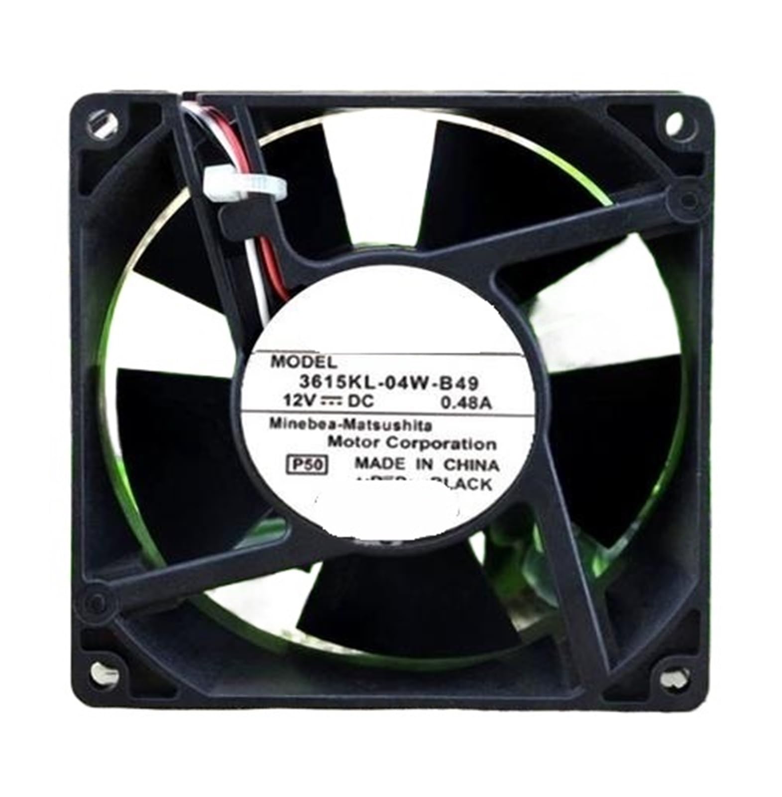 YMUGUEGH 3615KL-04W-B49 12V 0.48A 3-wire Cooling Fan