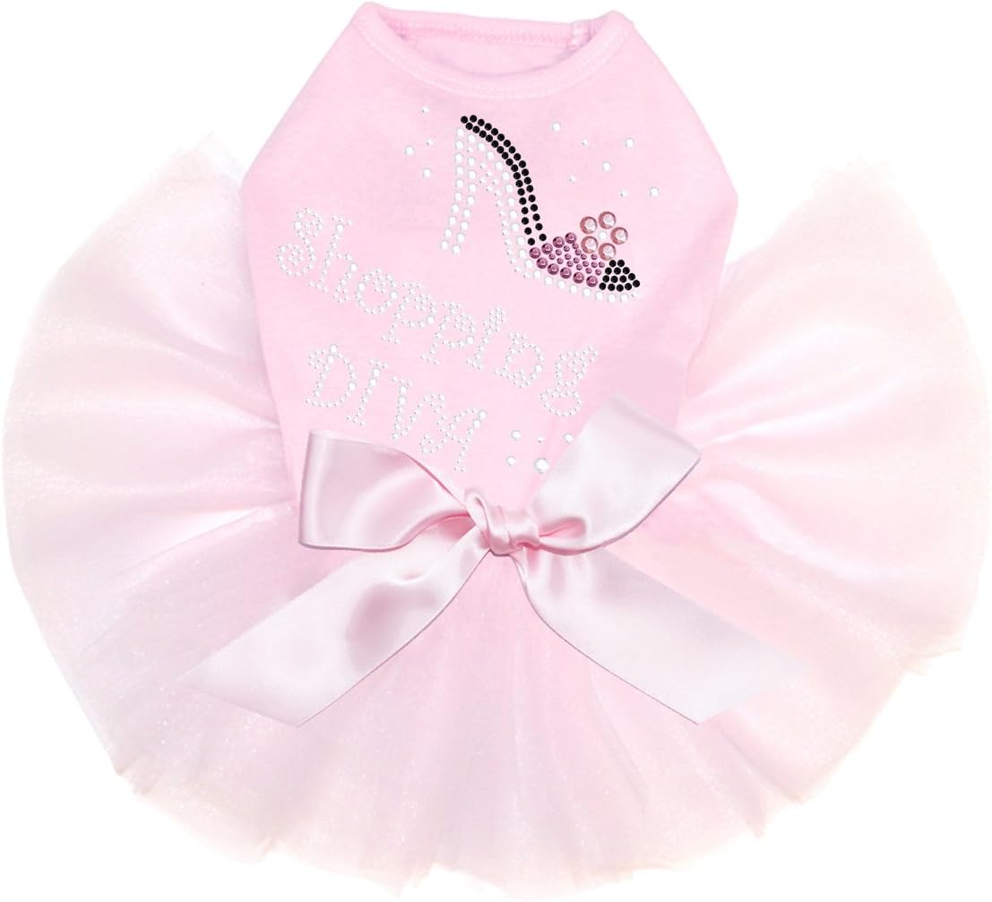 Shopping Diva - High Heel Shoe - Dog Tutu Dress, 3XL Pink