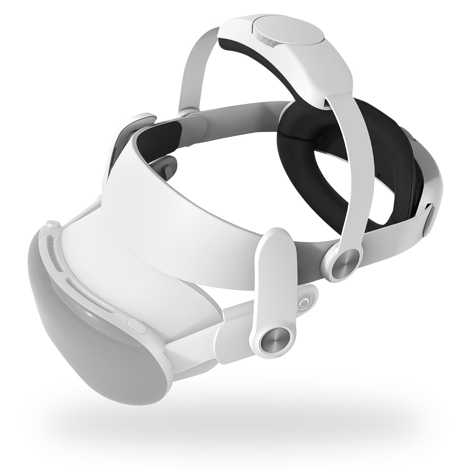 Geekria Comfort Head Strap Compatible with Apple Vision Pro, Detachable Strap Replacement, Soft Cushion Reduce Facial Stress, Ergonomic Adjustable Durable HeadStrap VR Accessories-image-11