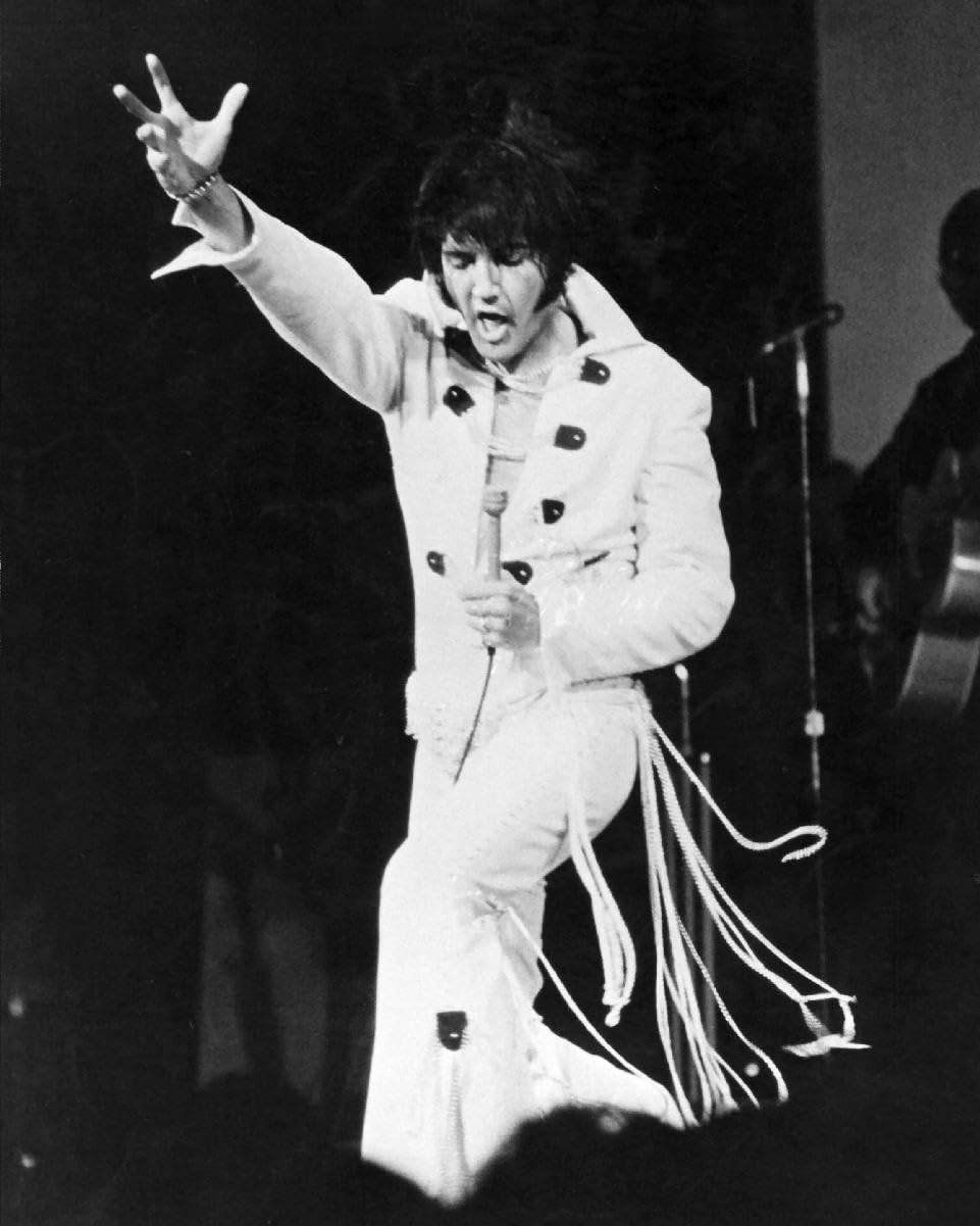 Worldphotographs White Elvis That's The Way It Is (1970) Elvis Presley 10X8 Photo