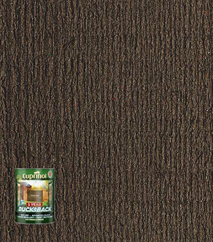 2X Ducksback 5 Year Waterproof for Sheds and Fences, 5 L - Forest Oak