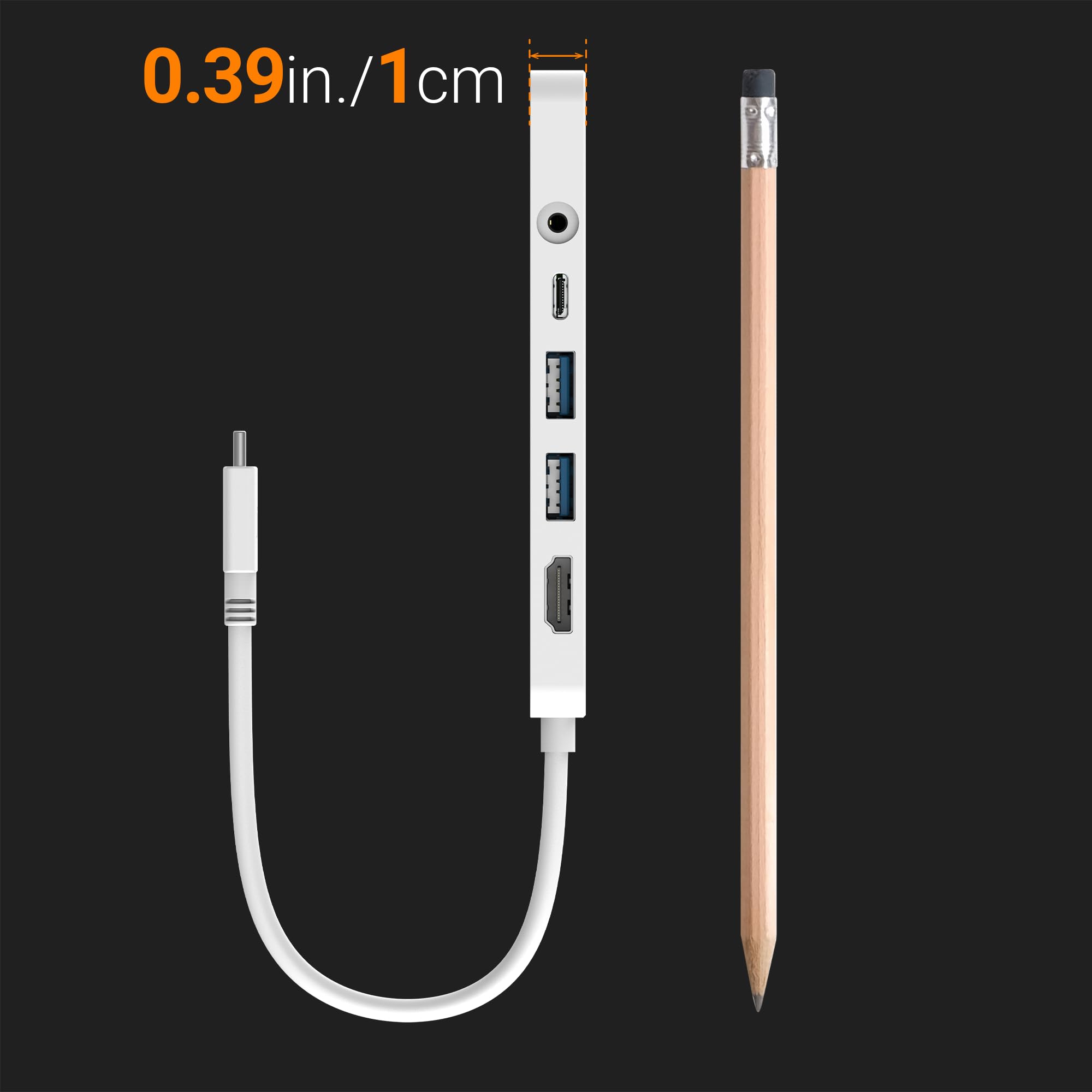 j5create JCD373-N Multi Adaptateur USB-C Léger