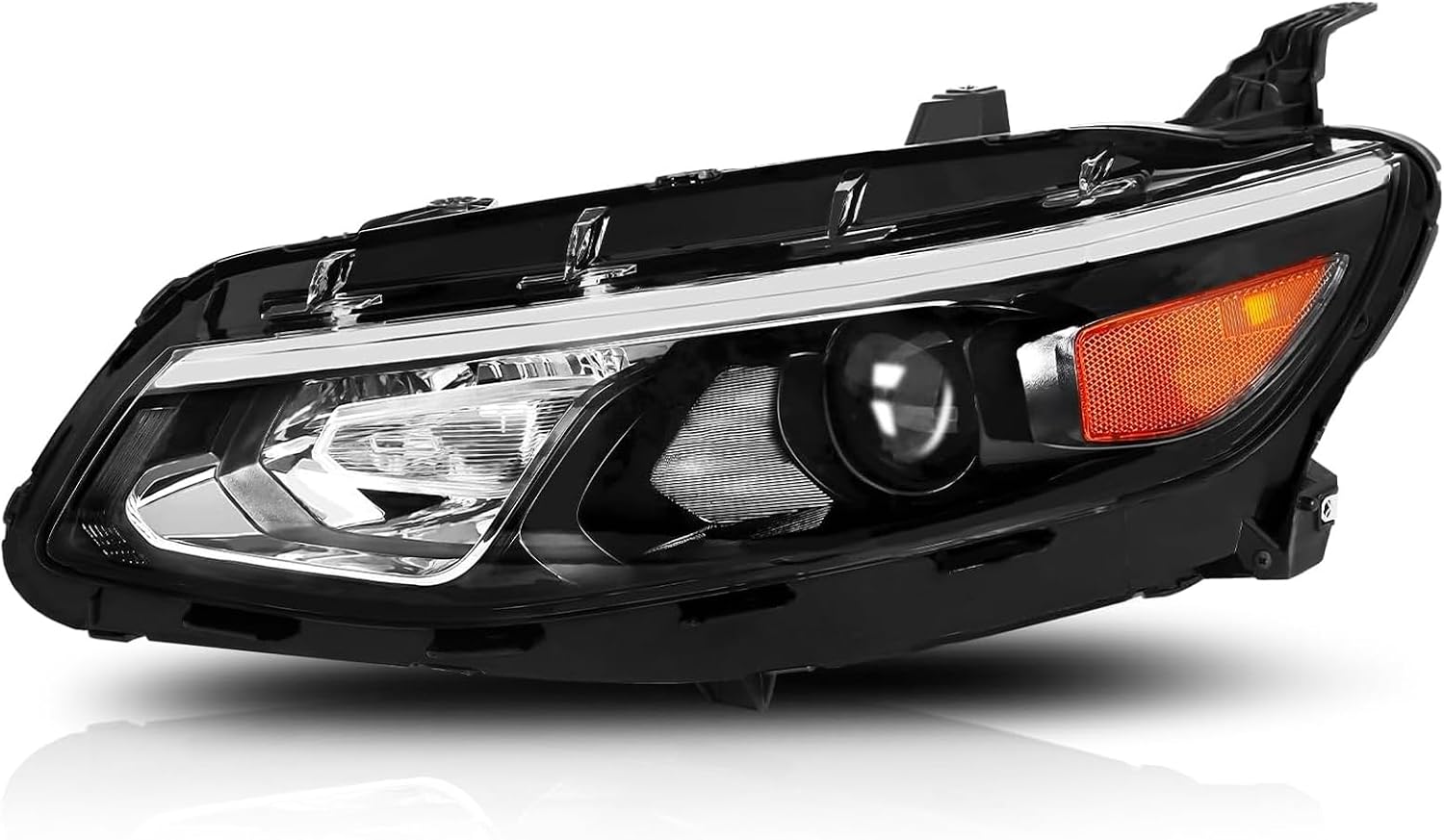 PENSUN Headlights Assembly Fit For 2016 2017 2018 Chevy Malibu Halogen Head Light Headlamp (Driver Left Side)