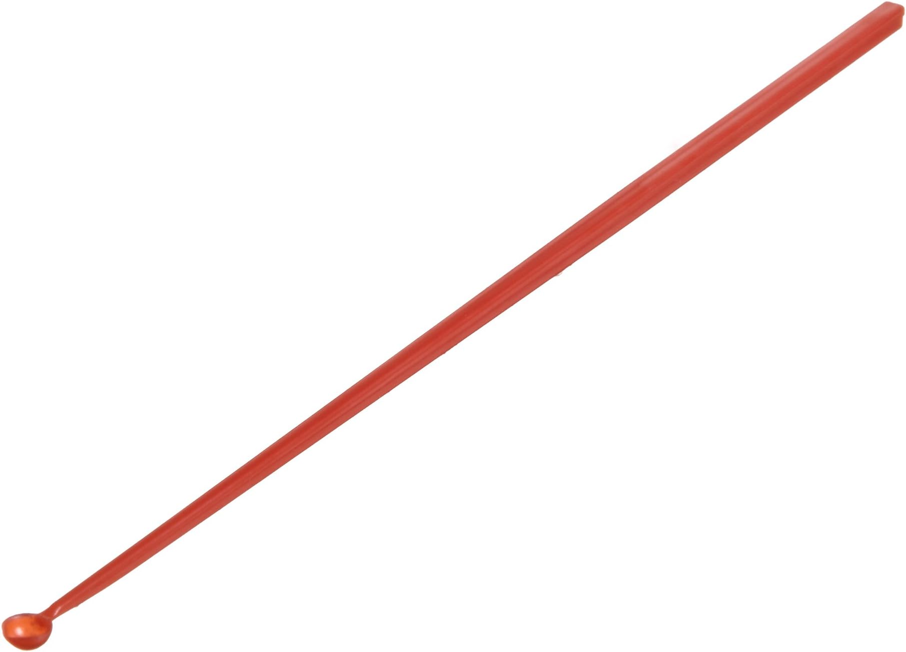 ASPS-04 Disposable Antistatic Polypropylene Sample Transfer Scoop, 10-15 mg Capacity, Extra Large, Red (Pack of 100)