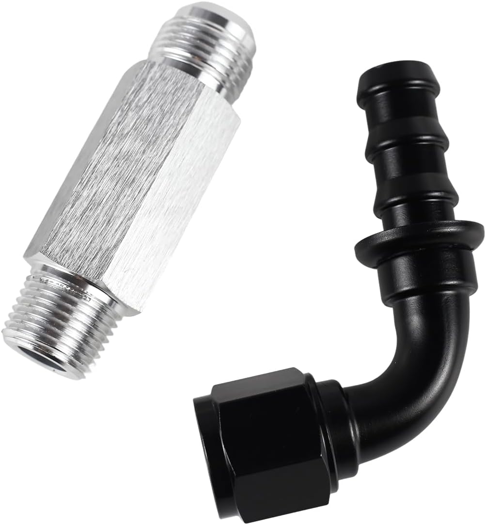 Heater Hose Connector Compatible with Dodge Ram 2007.5-2024 6.7L Cummins Engines, 52014739AG 55056711AC 55056966AA 68005253AA