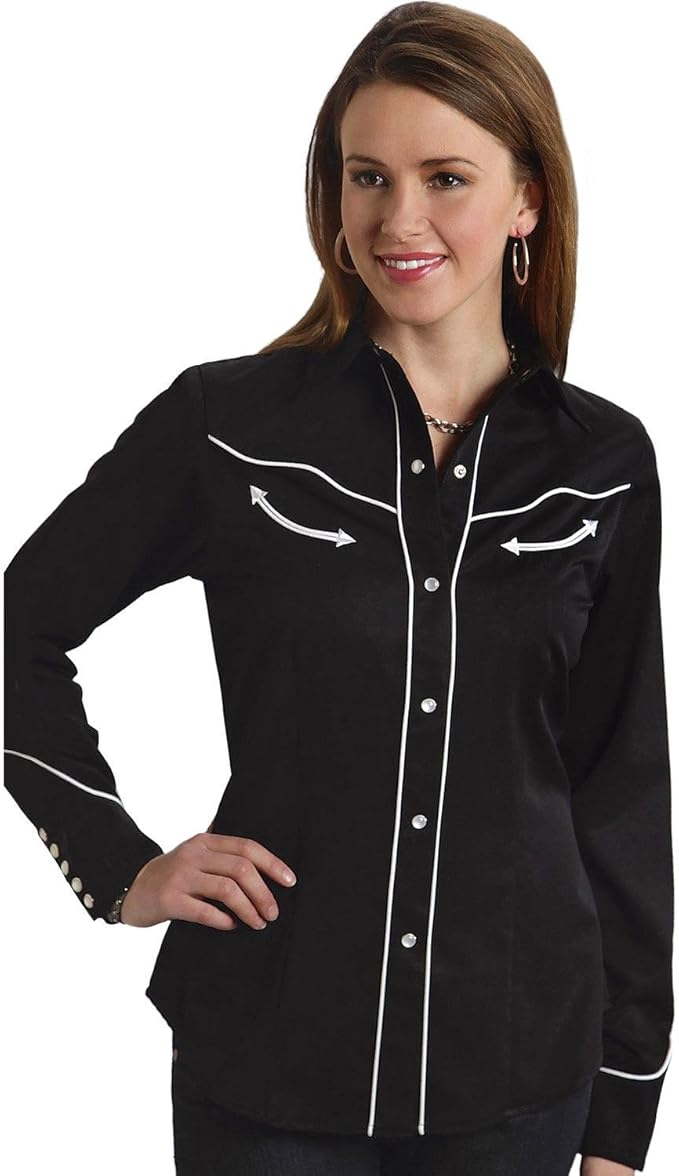 black western shirt womens