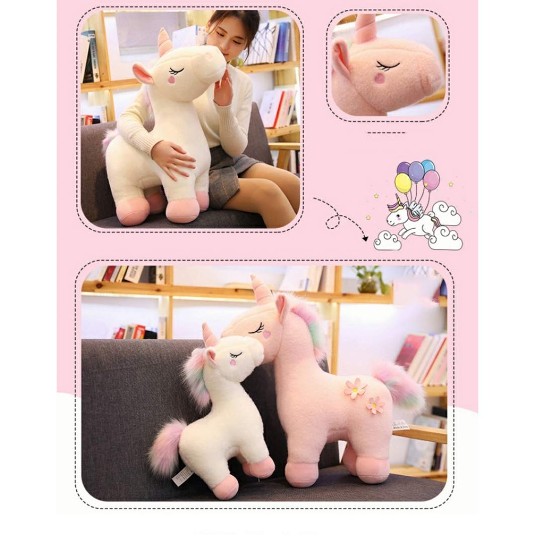 Amazon.co.jp: 虹色 うまぬいぐるみ ユニコーン 特大 子供おもちゃ