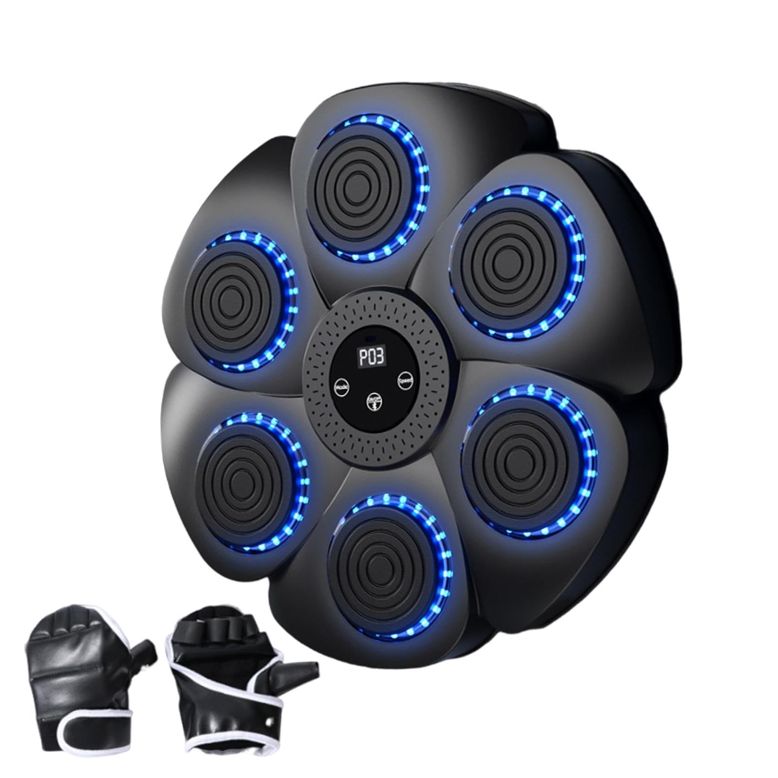 Amazon | ミュージックパンチングマシン - 壁掛けボクシングアーケード