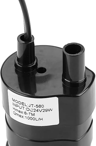 Miniatura 8 de Kadimendium Mini bomba de agua sumergible sin escobillas DC de alta cabeza hidráulica 24V -4.0 F-194.0 F Wer bomba de agua solar con batería de