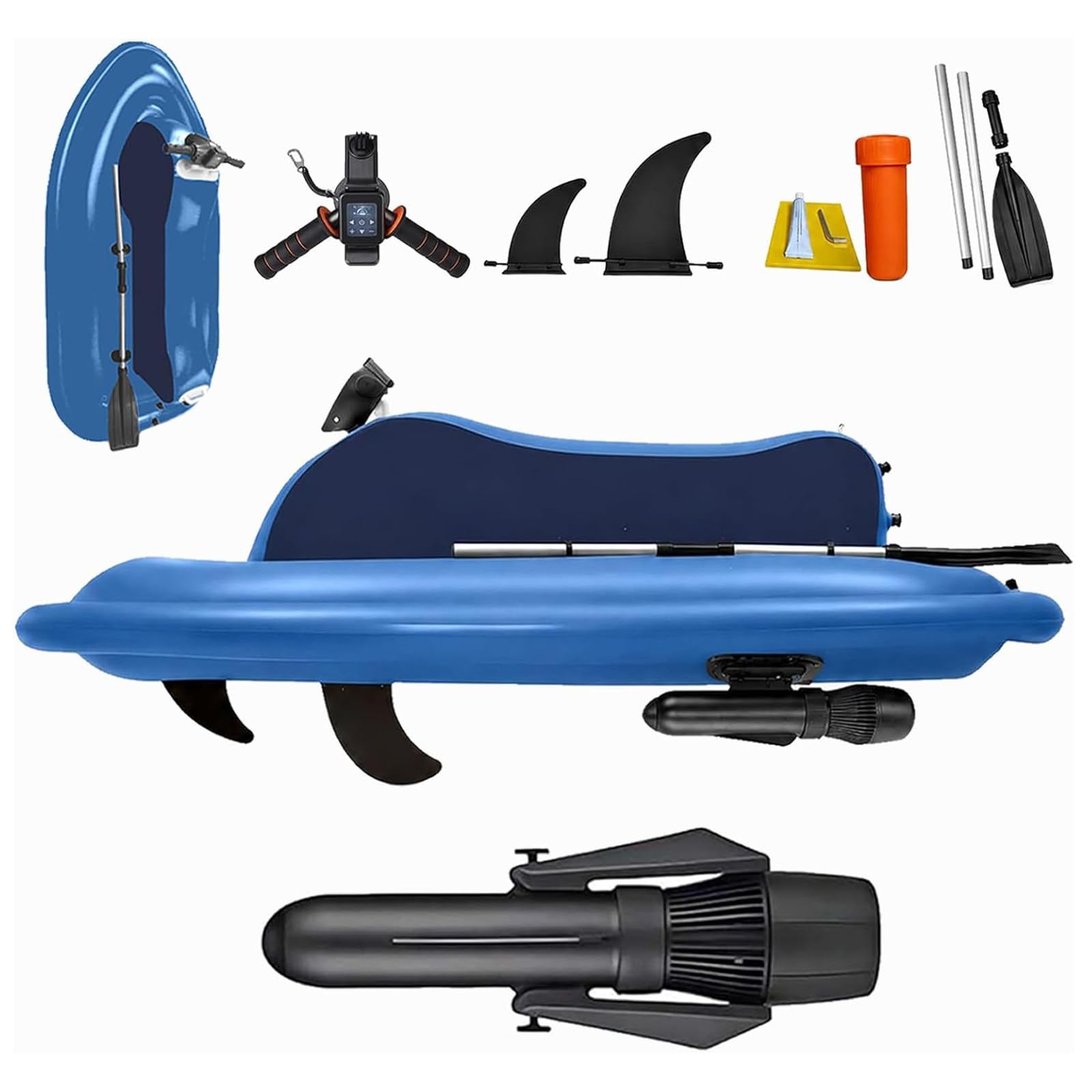 500W/700W 16A Electric Water Thruster for Inflatable Boat and SUP 500W